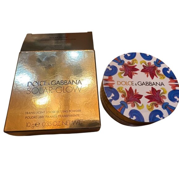 Dolce & Gabbana Solar Glow Translucent Loose Setting Powder 10g New in Box - Picture 3 of 4